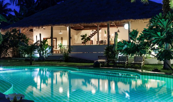 Thailand Vacation Rental Villa in Koh Phangan 5 rooms with private pool and staff included 