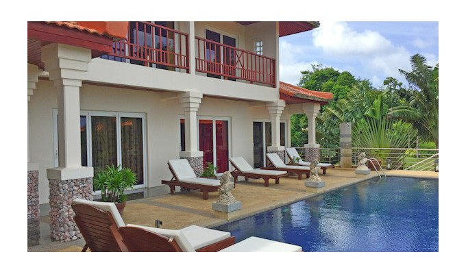 Thailand Vacation Rental Villa in Koh Lanta with private pool and sea view