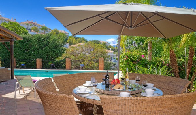 10 guest luxury villa Mijas Costa