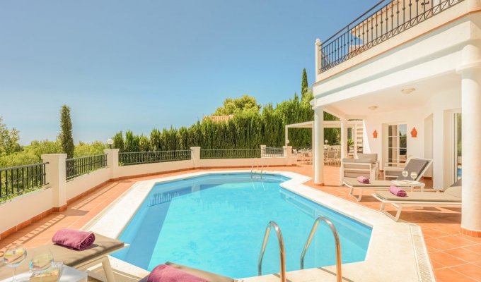 10 guest luxury villa Frigiliana Malaga