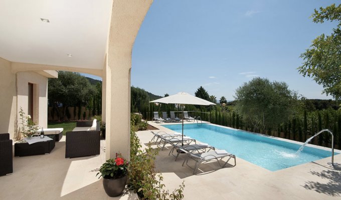 Luxury villa Mallorca Pollensa 8 pers heated pool