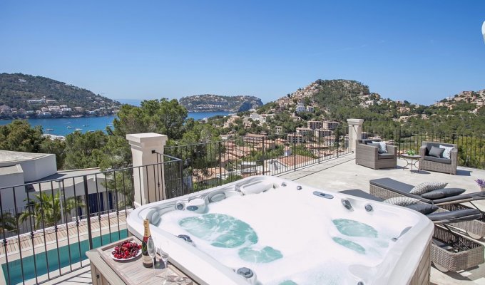Luxury Villa Mallorca Andratx Heated pool