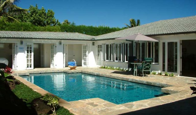 Kailua Beach Luxury villa vacation rental in Hawaii, Oahu Island