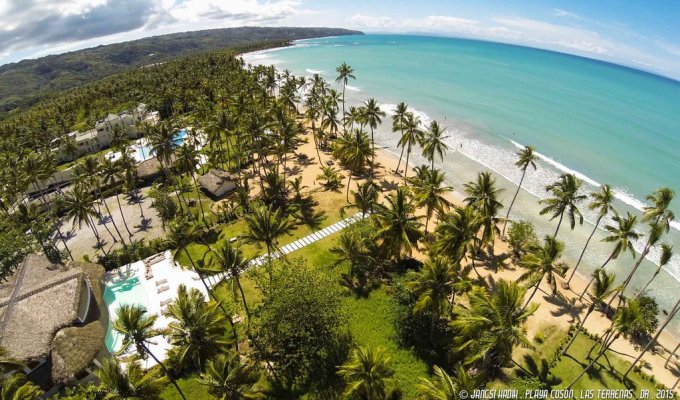 Las Terrenas Luxury beachfront Villa Rental Playa Coson with staff