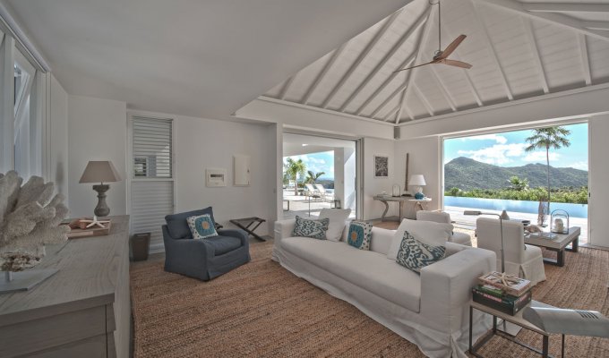 St Barths Holiday Rentals - Ocean view Luxury Villa Vacation Rentals in St Barthelemy - Gouverneur - FWI