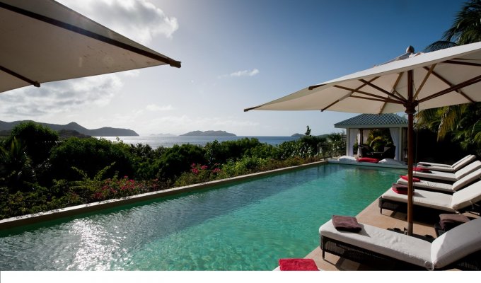 St Barths Holiday Rentals - Luxury Villa Vacation Rentals in St Barthelemy with private pool & ocean views - Lorient - FWI