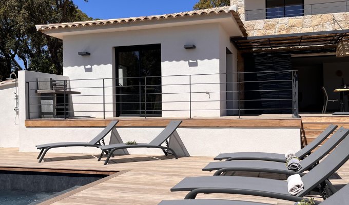 Calvi 10mn - Ile Rousse 20mn Mini Villas Vacation Rentals In Residence Pool - Tennis Corsica