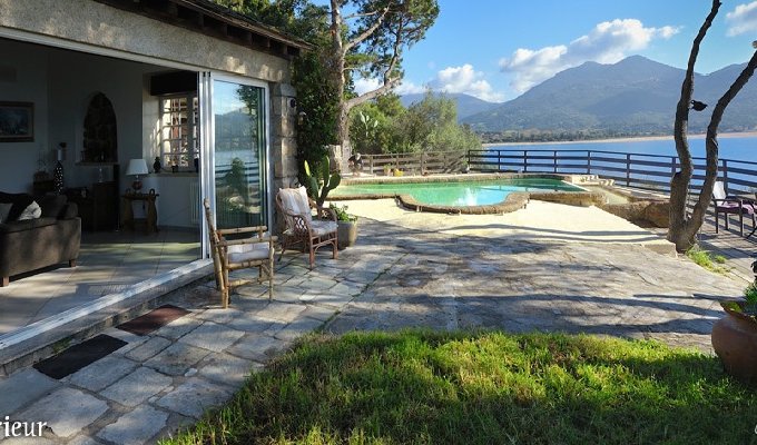 Propriano Luxury Villa Vacation Rentals exceptional sea view private pool Corsica