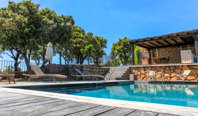 Porto-Vecchio Villa Vacation Rentals 6 Pers Air conditioned Private Pool Sea and mountains View Corsica