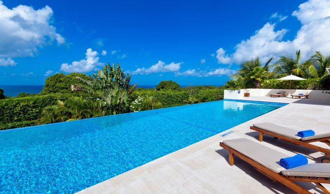 Barbados villa vacation rentals ocean view private pool