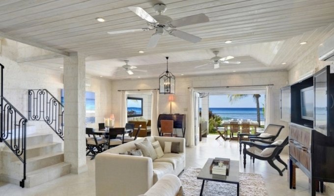 Barbados beachfront villa vacation rentals private pool - St. James - Caribbean -