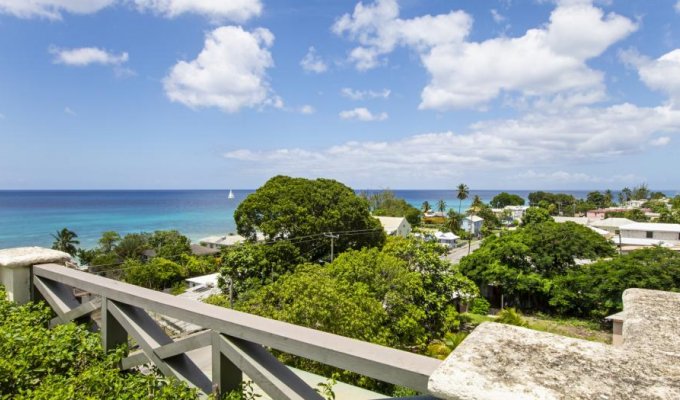 Barbados luxury penthouse vacation rentals sea views jacuzzi and pool in Prospect St. James