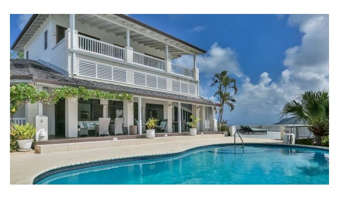 St. Lucia villa vacation rentals with pool and ocean views  - Cap Estate  villa vacation rentals