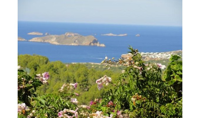 Ibiza Luxury Holiday Villa Rentals Private Pool Seaside Cala Tarida Balearic Islands Spain