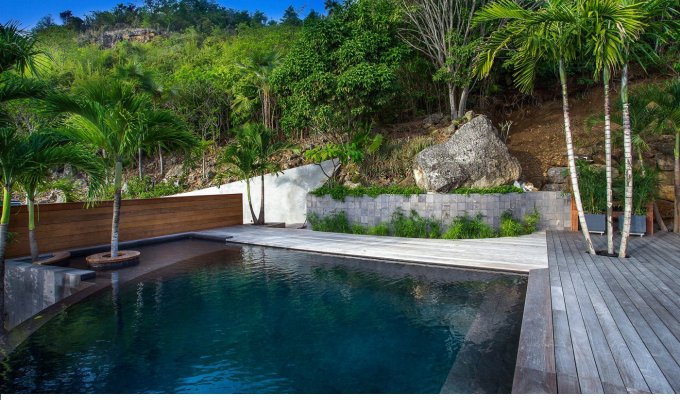 Luxury villa rental with private pool and ocean view - St jean - St Barths - F.W.I. - Caribbean