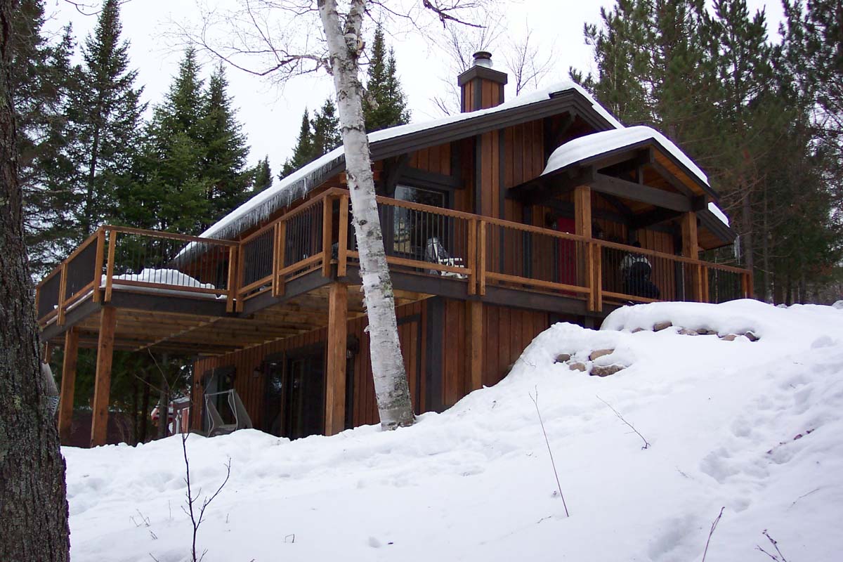 Québec Labelle Chalet Chalet Vacation Rentals on Gervais Lake, Mont