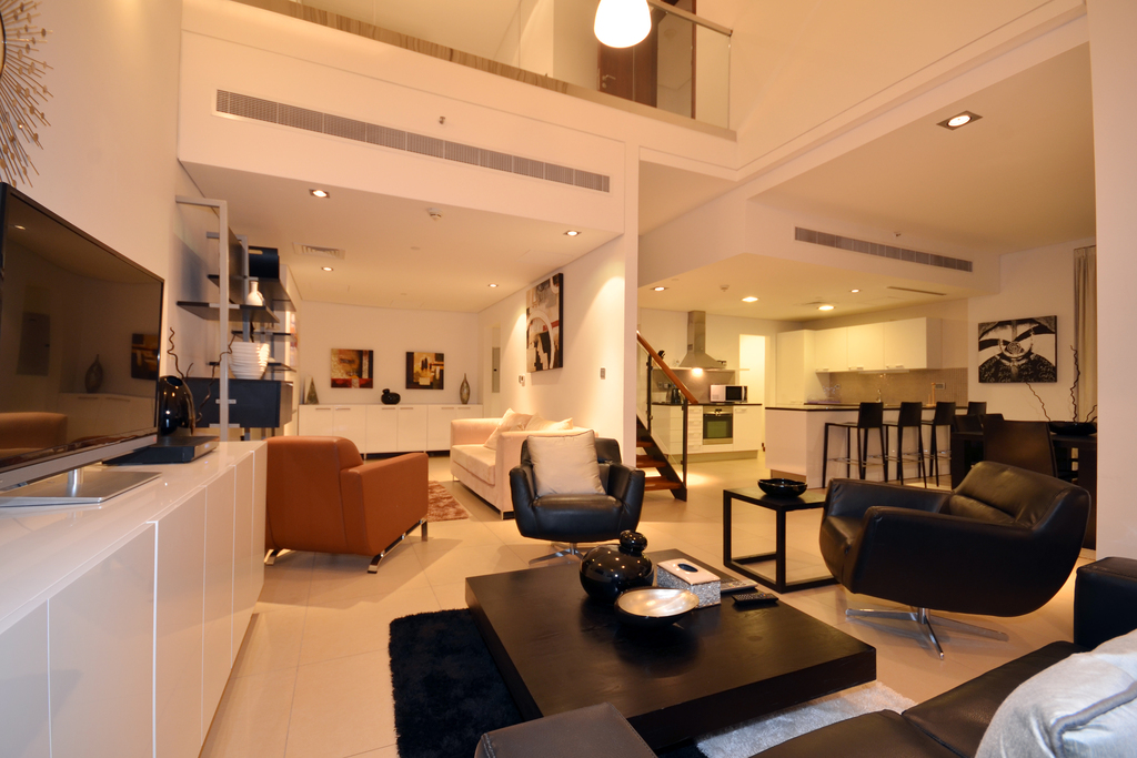 Dubai Vacation Rentals Liberty House Spacious Duplex DIFC