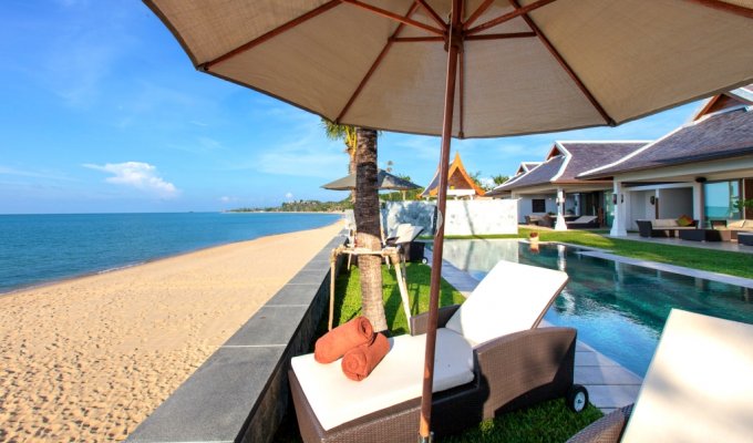 Beachfront Koh Samui Villa Rentals in Maenam