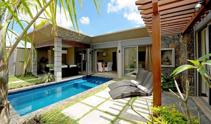 Mauritius Villa rentals Grand Bay Breakfast incl.  Beach club