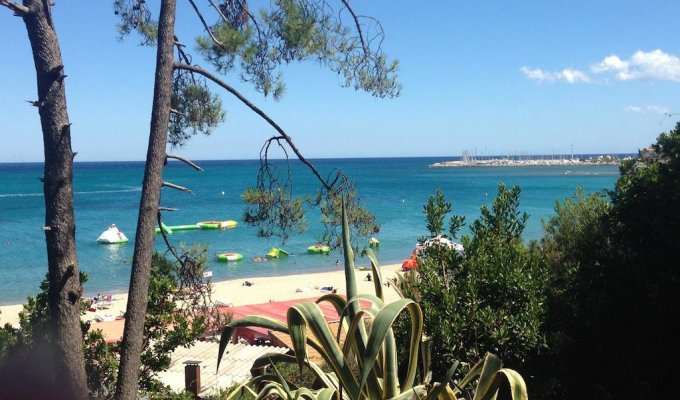 Solenzara Villa Vacation Rentals 11 Pers Sea View private access to the beach Corsica