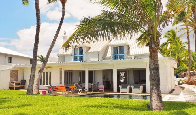 Reunion Island  Beachfront Villa Holiday Rental in La Saline les Bains