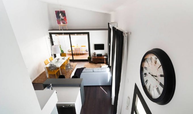 Apartment to rent in Barcelona Sants Station terrace Wifi AC