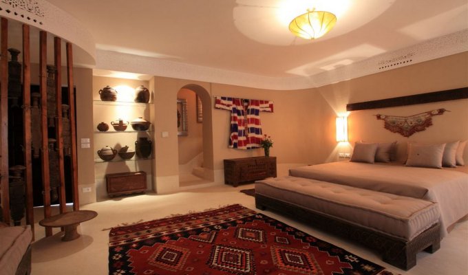 Room of charmed riad in Marrakech