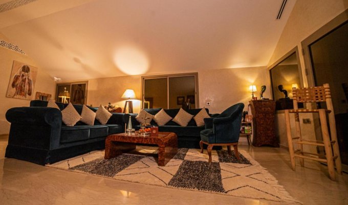 Suite of luxury villa in Marrakech 