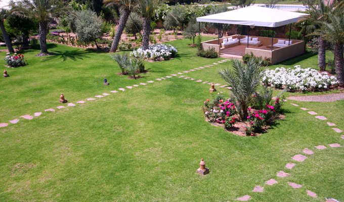 Suite of luxury villa in Marrakech