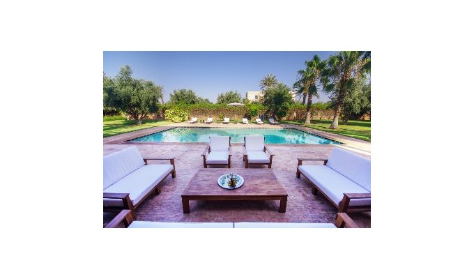 View Garden Luxury Villa in Marrakech