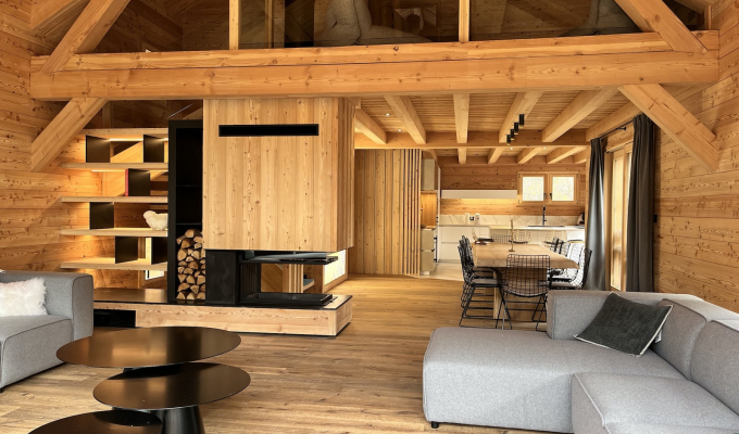 Luxury Chalet Rental Serre Chevalier at the foot of the slopes sauna concierge services