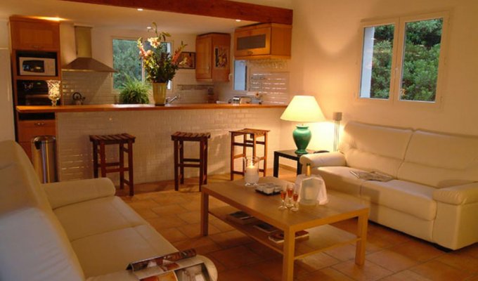 Villa holiday rental near Bonifacio, South Corsica