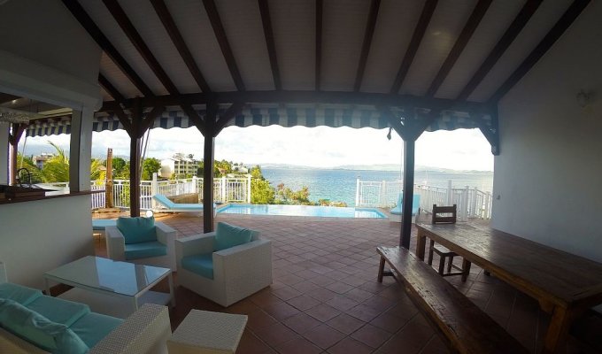 Martinique Villa Rental Trois Ilets private pool close to the beach