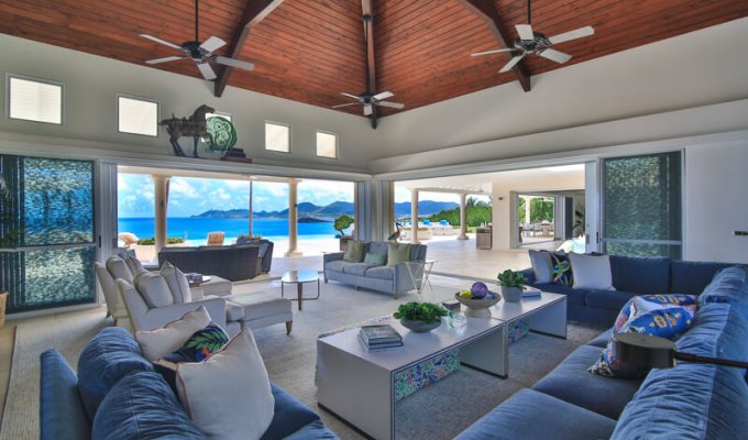 St Martin Terres Basses Luxury Villa Rentals with two private pools & Jacuzzi