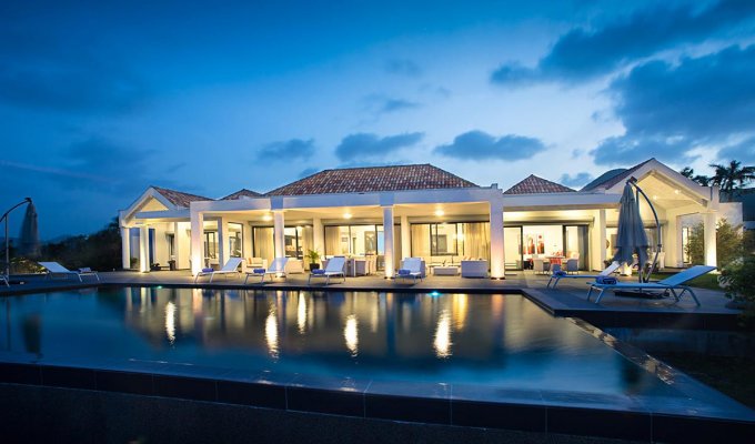St Martin Seaview luxury Vacation Villa Rentals Orient Bay Beach FWI