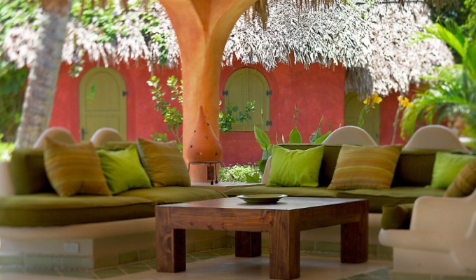  Dominican Republic Villa  Vacation Rentals in Las Terrenas 100 m from the beach
