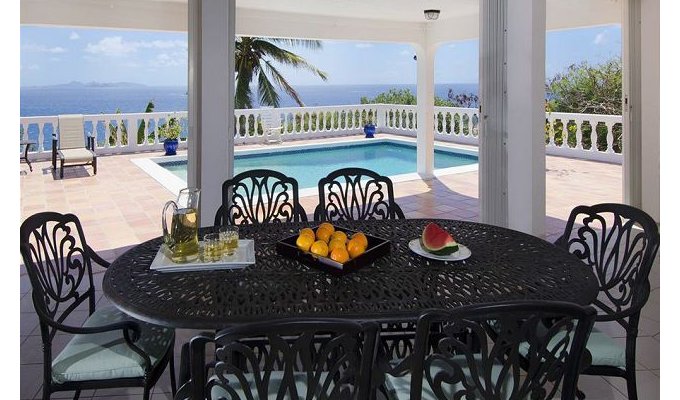 ST MAARTEN - Luxury vacation villa rental Sea view - Dawn beach - Caribbean - FWI