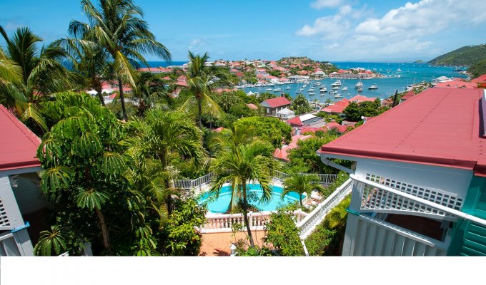 St Barts Apartment Rentals Overlooking Gustavia harbour - FWI
