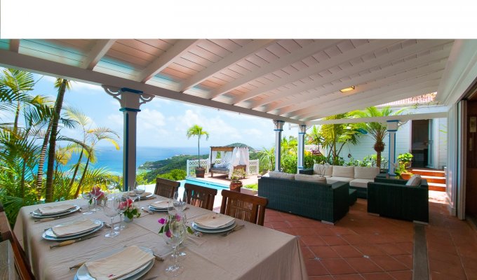 St Barts Luxury Villa Vacation Rentals with private pool & ocean views - Lurin - FWI