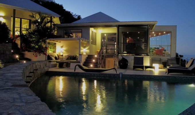 St Barts Luxury Villa Vacation Rentals with private pool & ocean views - Lurin - FWI