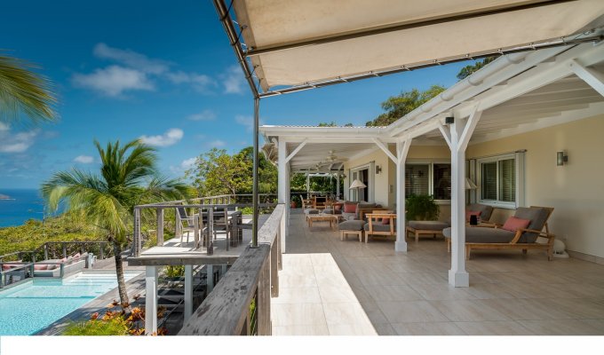 St Barts Luxury Villa Vacation Rentals with private pool & ocean views - Petite Saline - FWI
