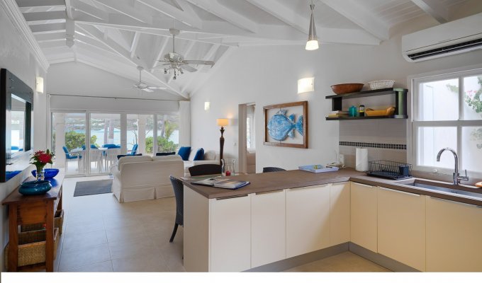 Beachfront St Barts Luxury Villa Vacation Rentals - St Jean beach - Coral Reef Property - FWI
