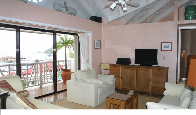 St Barts Apartment Vacation Rentals overlooking Gustavia harbour - FWI