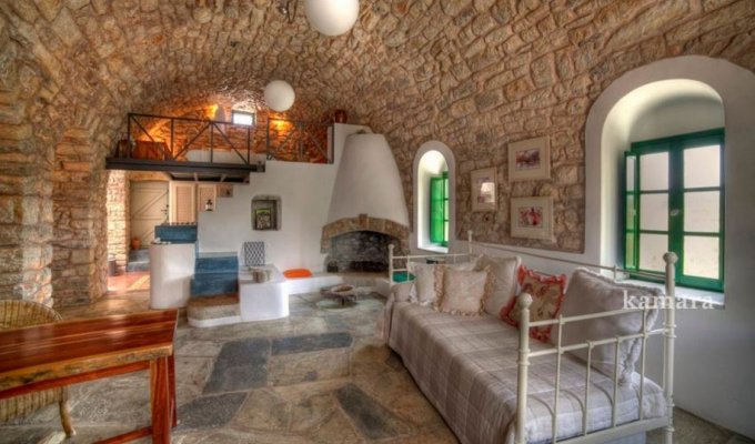 Typical House Rental for 2 to 4 people on the island of Kythera.