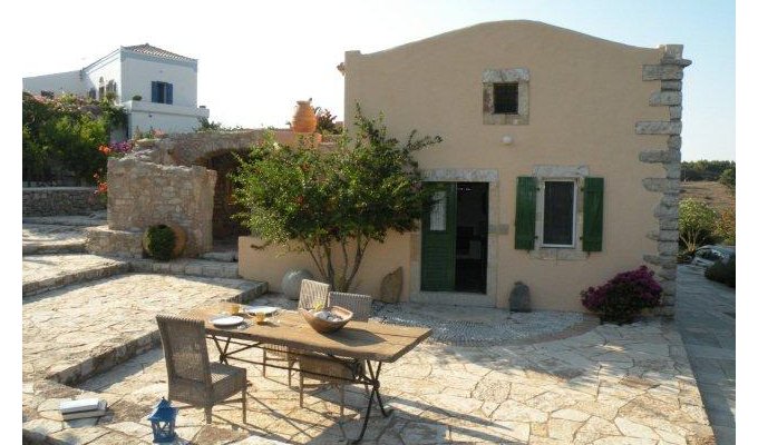 Typical House Rental for 2 people on the island of Kythera.