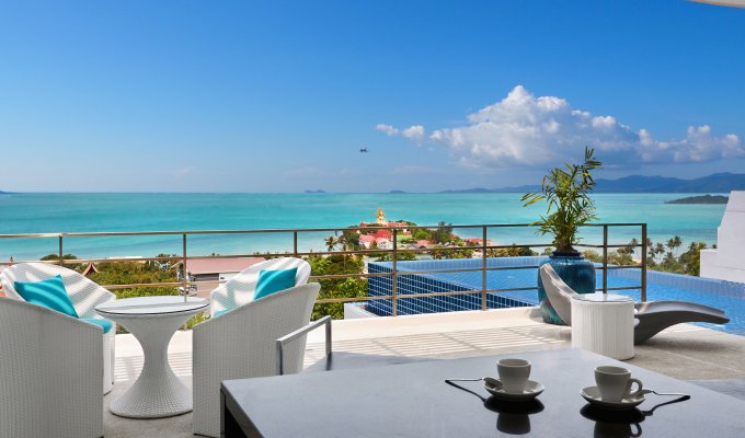 Thailand Villa Vacation rentals in Koh Samui Gorgeous  4 Bedroom Villa with stunning seaview on Big Buddah and Islands