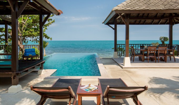 Thailand BeachFront Villa Vacation Rental with Pool & Staff