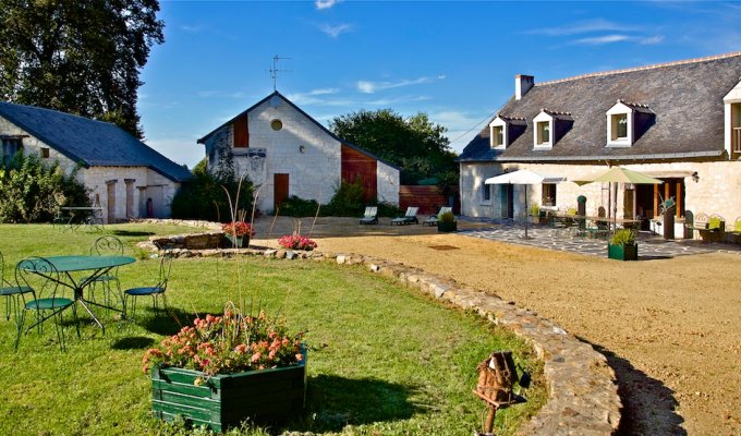 Pays de la Loire Rural Cottage Rentals Saumur in the heart of Loire Valley 
