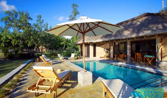 Mauritius villa rentals in Black River with private pool and sea view