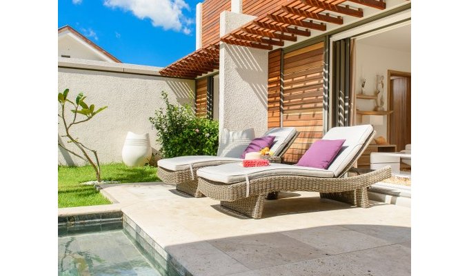 Mauritius villa rentals Grand Bay private pool and private beach access